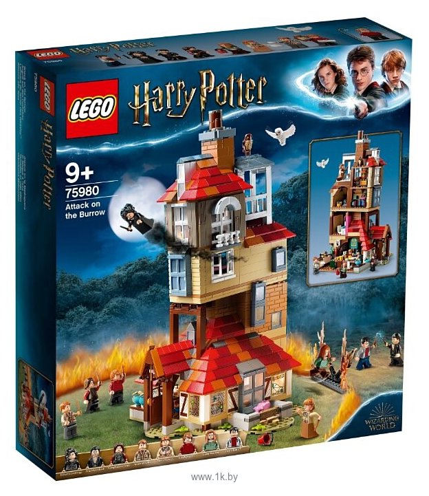 Фотографии LEGO Harry Potter 75980 Нападение на Нору