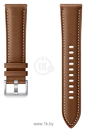 Фотографии Samsung кожаный для Samsung Galaxy Watch3 41мм (бронзовый)