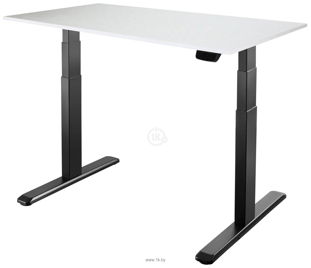 Фотографии ErgoSmart Ergo Desk Prime 1380x800x18 мм (альпийский белый/черный)