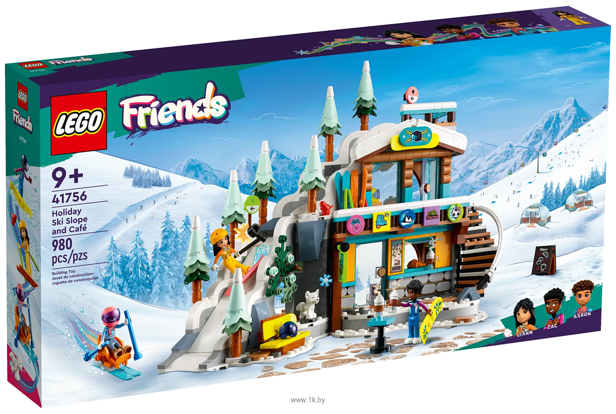 Фотографии LEGO Friends 41756 Каникулы: Лыжная трасса и кафе