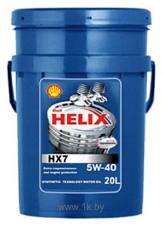 Фотографии Shell Helix HX7 5W-40 20л
