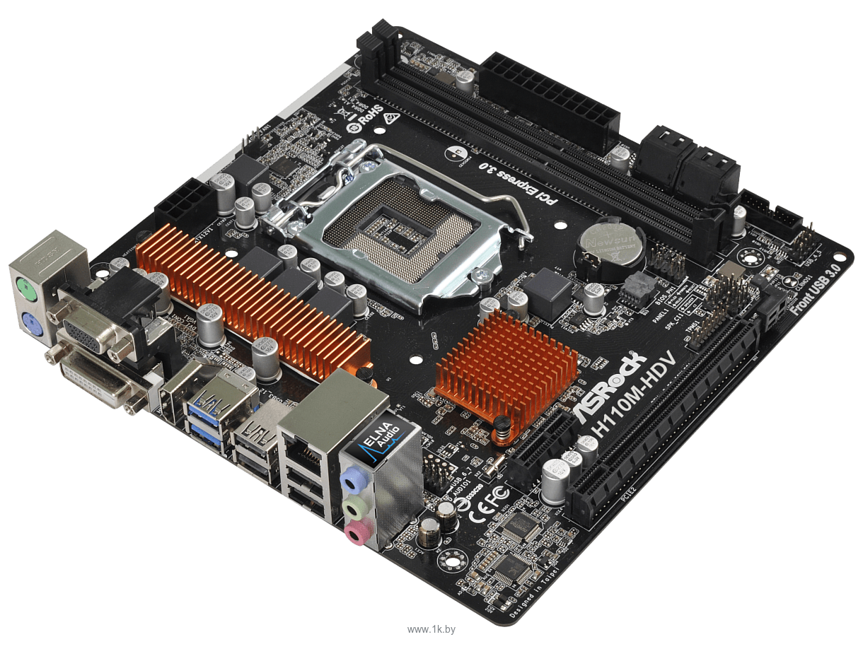 Фотографии ASRock H110M-HDV R3.0