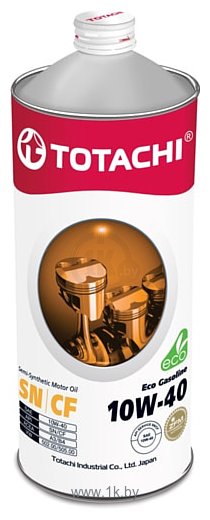 Фотографии Totachi Eco Gasoline Semi-Synthetic SN/CF 10W-40 1л