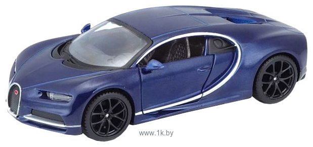 Фотографии Bburago Bugatti Chiron 18-42025 (синий)