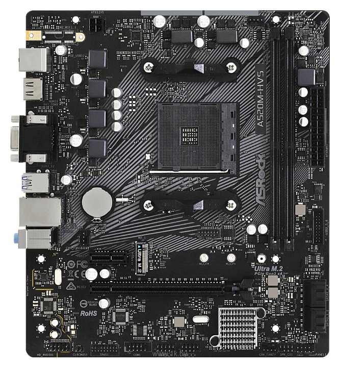 Фотографии ASRock A520M-HVS