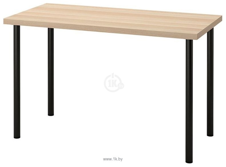 Фотографии Ikea Лагкаптен/Адильс 194.168.86 (беленый дуб/черный)