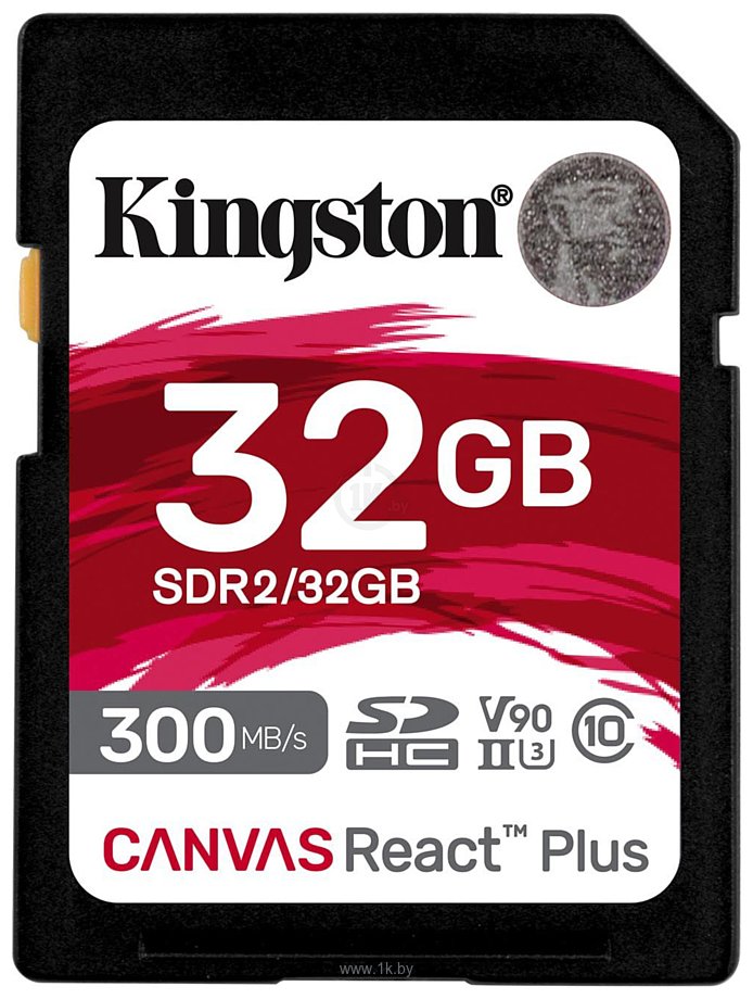 Фотографии Kingston Canvas React Plus SDHC 32GB