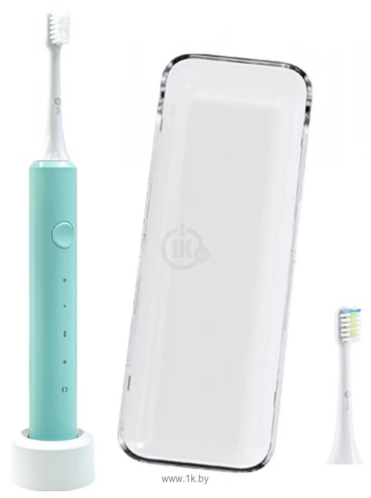 Фотографии Электрическая зубная щетка Infly Sonic Electric Toothbrush T03S (футляр, 2 насадки, зеленый)