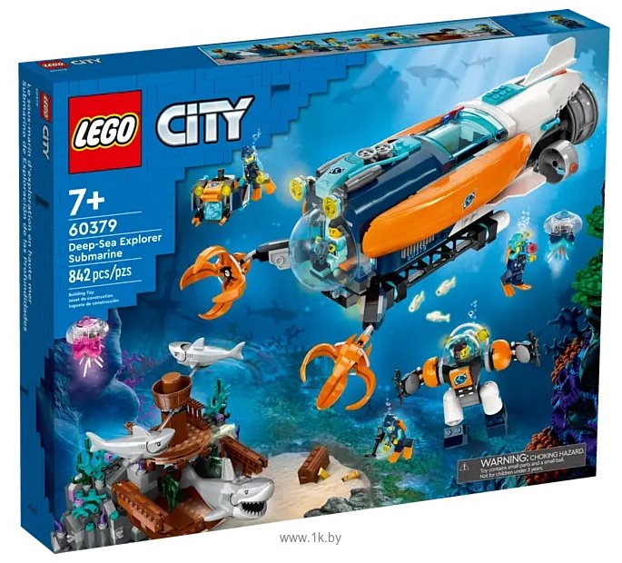 Фотографии LEGO City 60379 Глубоководная подводная лодка