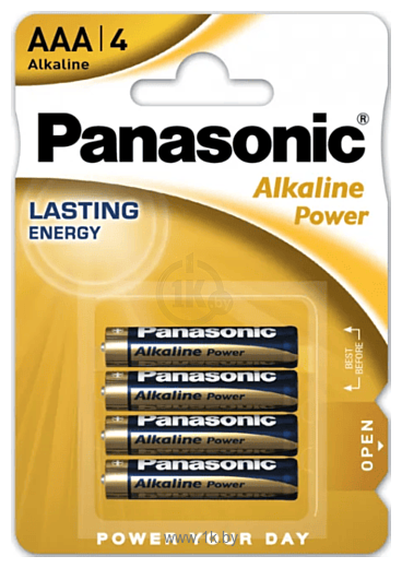 Фотографии Panasonic Alkaline Power AAA 4 шт. (LR03/4BL)