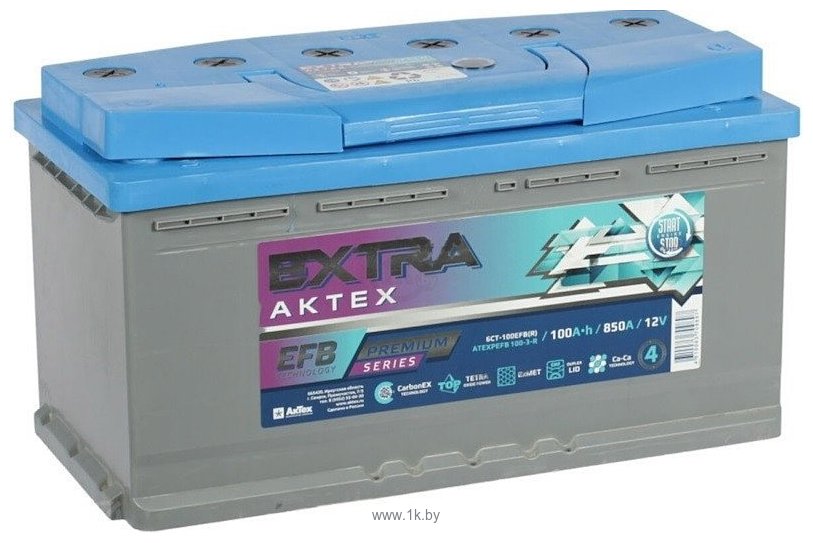 Фотографии АкТех Extra EFB R+ (100Ah)