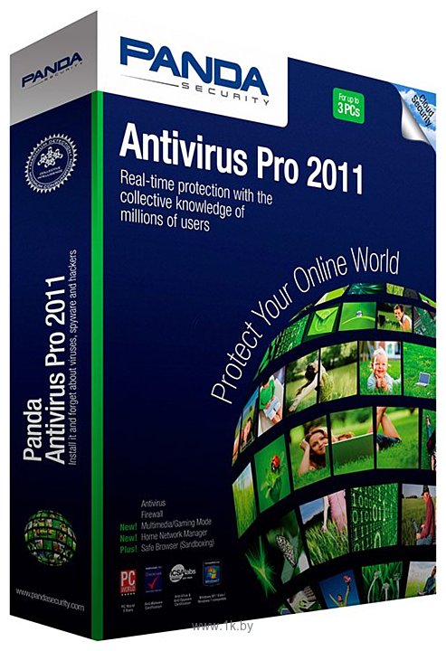 Фотографии Panda Antivirus Pro 2011 (3 ПК, 1 год) UJ12AP11