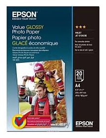 Фотографии Epson Value Glossy Photo Paper 10х15 183 г/м2 20 листов (C13S400037)