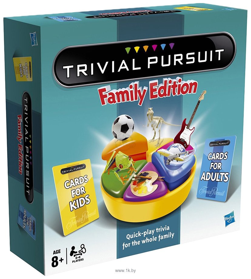 Фотографии Hasbro Тривиал Персьют Семейное издание (Trivial Pursuit FE) (73013)