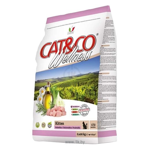 Фотографии Adragna (1.5 кг) Cat&Co Wellness Kitten chicken and Rice