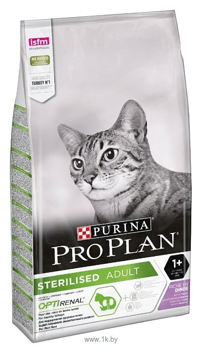 Фотографии Purina Pro Plan Sterilised feline rich in Turkey dry (10 кг)