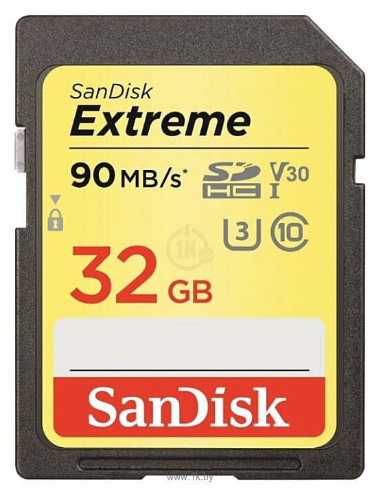 Фотографии SanDisk Extreme SDHC UHS Class 3 V30 90MB/s 32GB
