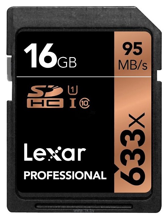 Фотографии Lexar Professional SDHC Class 10 UHS Class 1 633x 16GB