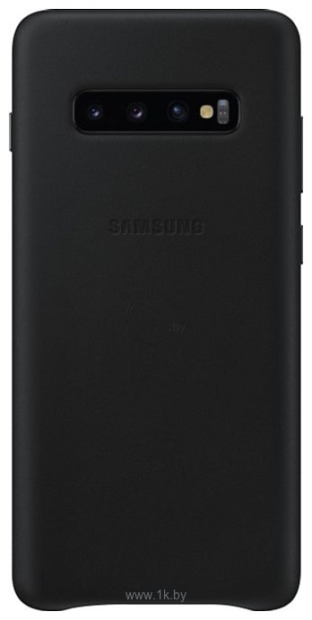 Фотографии Samsung Leather Cover для Samsung Galaxy S10 Plus (черный)