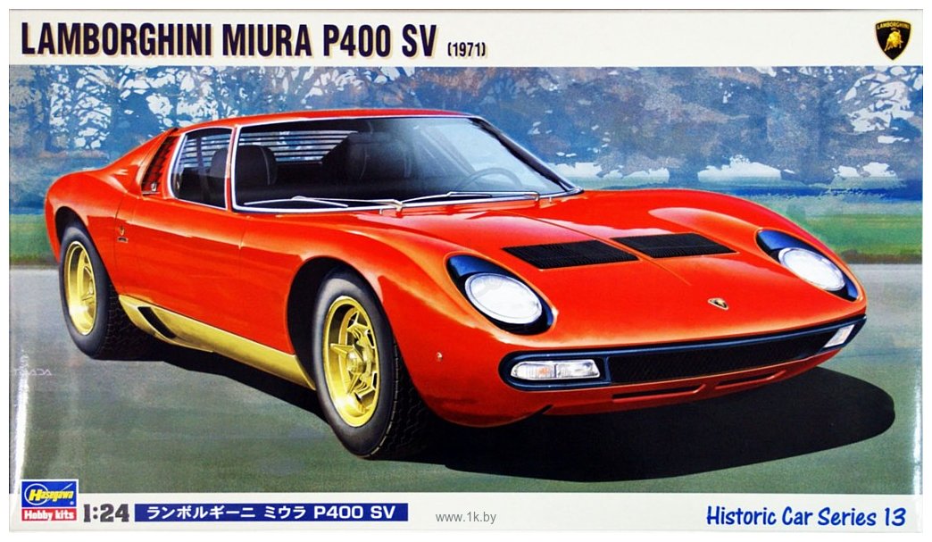 Фотографии Hasegawa Lamborghini Miura P400 SV 1971