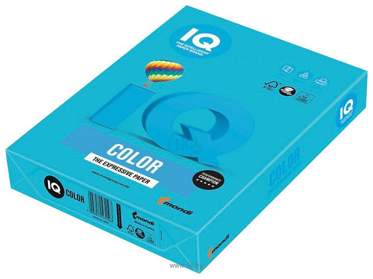 Фотографии IQ Color AB48 A4 (светло-синий, 80 г/м2, 500 л)