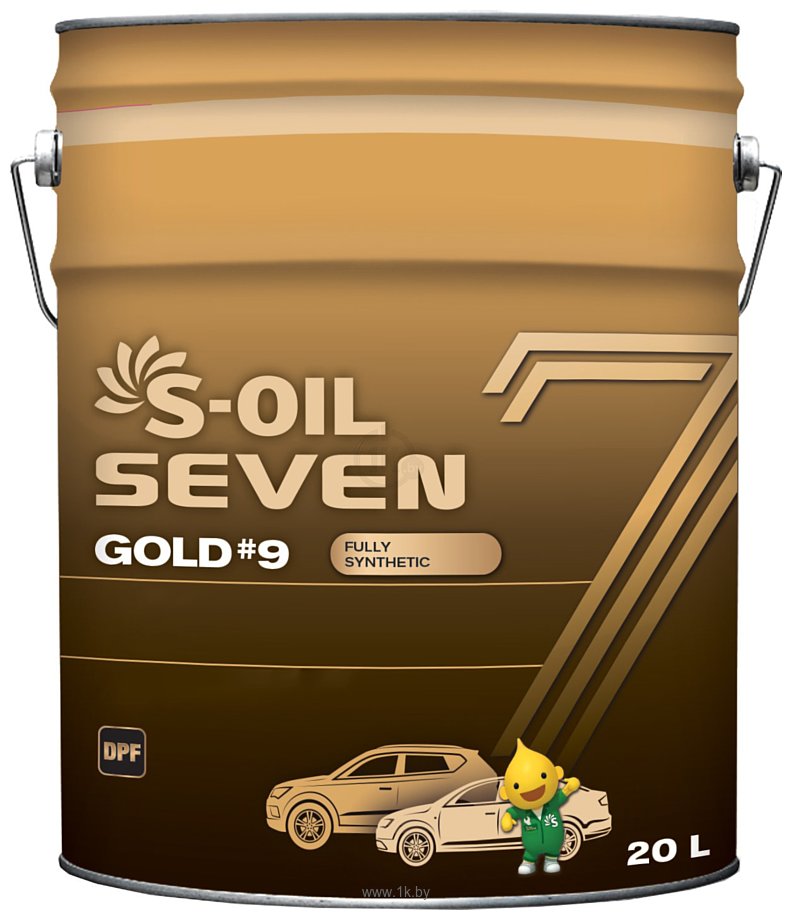 Фотографии S-OIL SEVEN GOLD #9 ECO C3 5W-30 20л