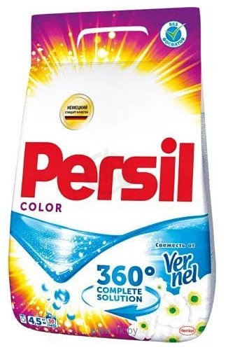 Фотографии Persil 360° Complete Solution Color Свежесть от Vernel 4.5 кг