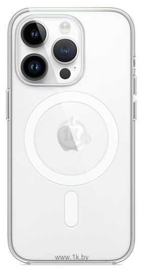 Фотографии Apple MagSafe Clear Case для iPhone 14 Pro (прозрачный)