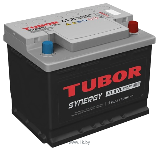 Фотографии Tubor Synergy R+ (61Ah)