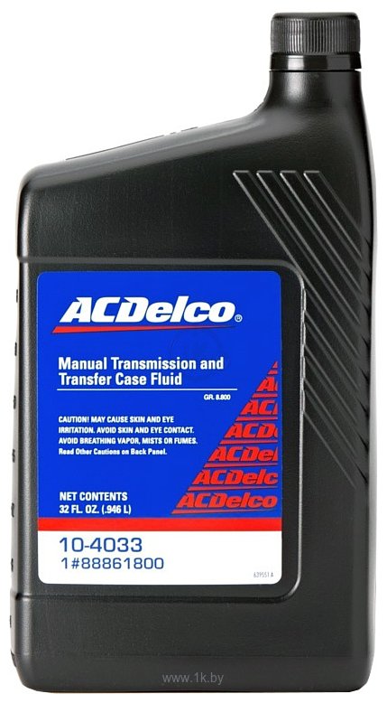 Фотографии AC Delco Manual Transmission Fluid 0.946л (10-4033)
