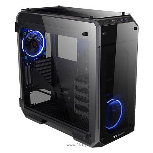 Фотографии Thermaltake View 71 Tempered Glass CA-1I7-00F1WN-00 Black