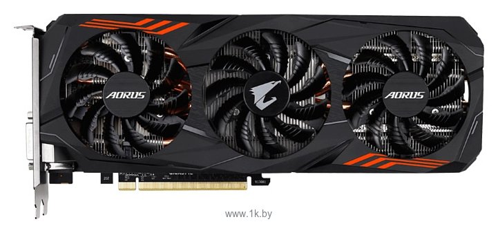 Фотографии GIGABYTE GeForce GTX 1070 Ti 1607Mhz PCI-E 3.0 8192Mb 8008Mhz 256 bit DVI HDMI HDCP AORUS