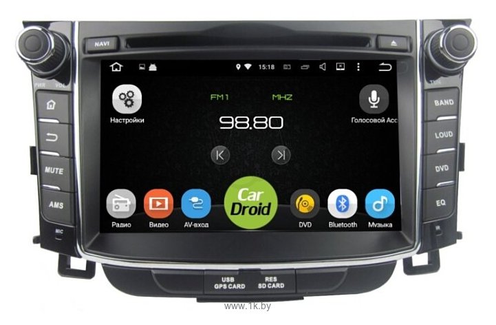 Фотографии ROXIMO CarDroid RD-2004 Hyundai i30 2, 2012, GD (Android 8.0)