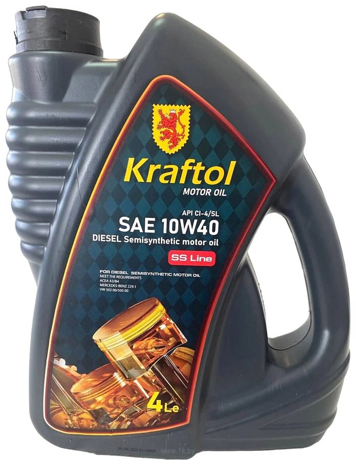 Фотографии Kraftol Дизель A3/B4 10W-40 4л