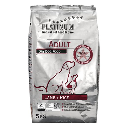 Фотографии PLATINUM (1.5 кг) Adult Dog Lamb + Rice