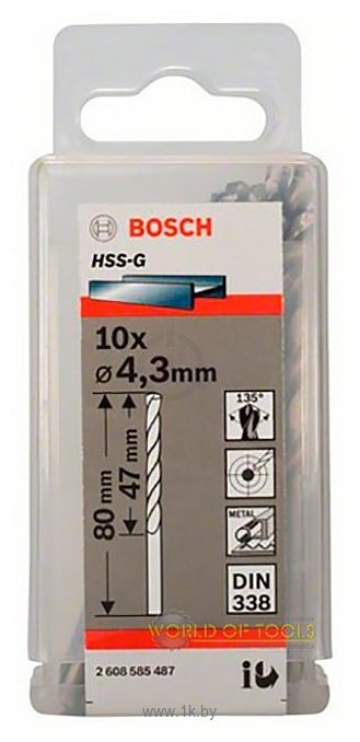 Фотографии Bosch 2608585487 10 предметов