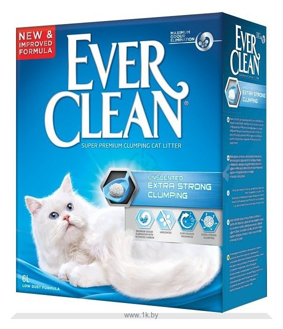 Фотографии Ever Clean Extra Strong Clumping Unscented 6л