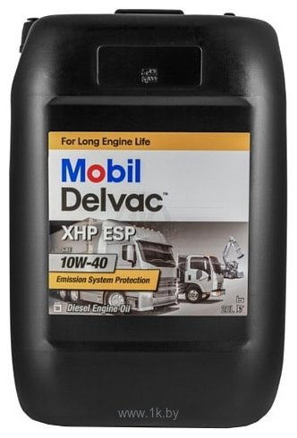 Фотографии Mobil Delvac XHP ESP M 10W-40 20л