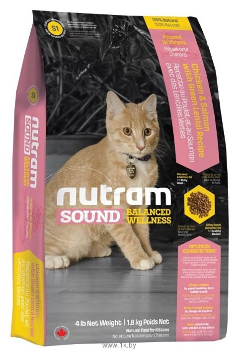 Фотографии Nutram S1 Для котят (20 кг)