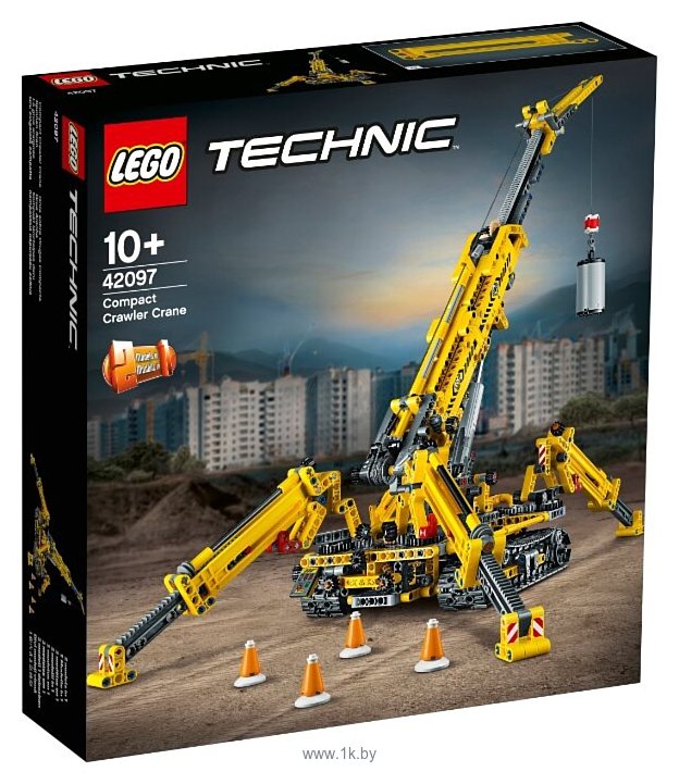 Фотографии LEGO Technic 42097 Компактный гусеничный кран