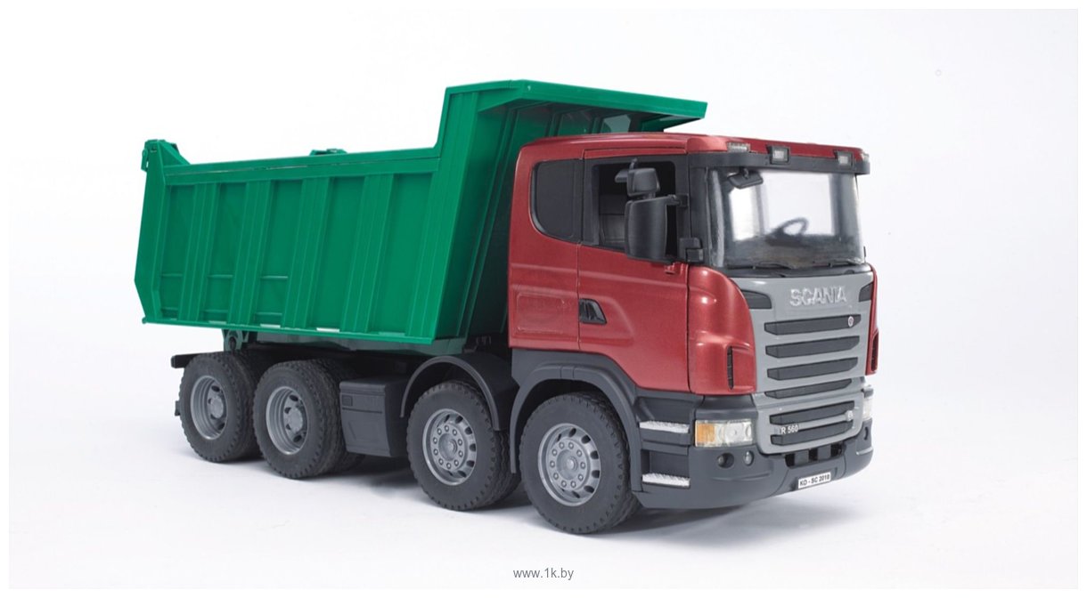 Фотографии Bruder Scania R-series Tipper truck 03550