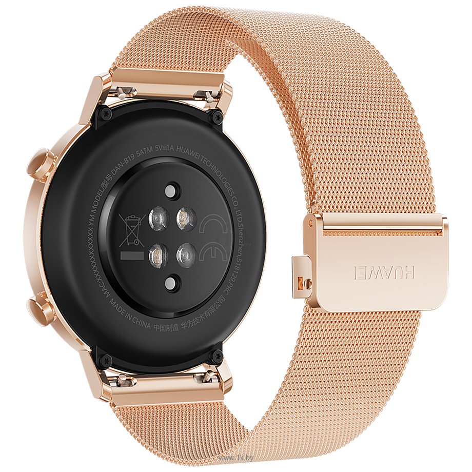 Фотографии Huawei Watch GT2 42 мм (розовое золото)