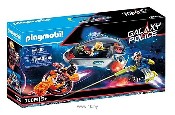 Фотографии Playmobil Galaxy Police 70019 Полицейский планер