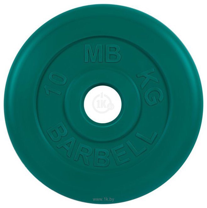 Фотографии MB Barbell Стандарт 51 мм (1x10 кг, зеленый)