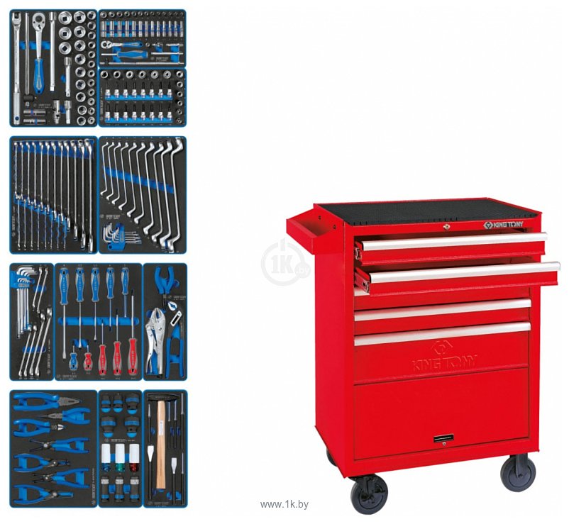 Фотографии King Tony 934-188MRV 188 предметов