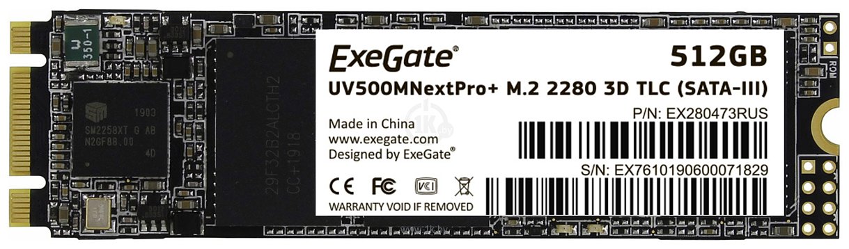 Фотографии ExeGate Next Pro+ 512GB EX280473RUS
