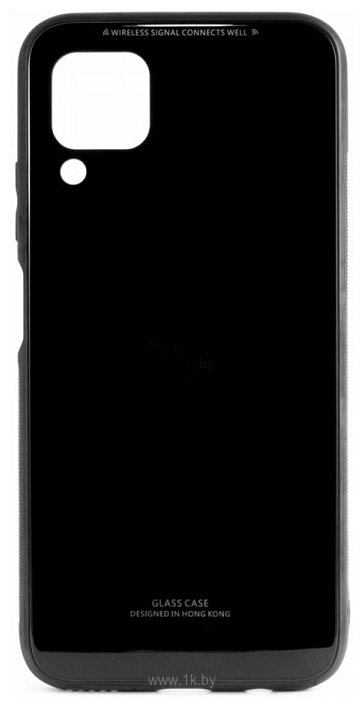 Фотографии Case Glassy для Huawei P40 lite/Nova 6SE (черный)