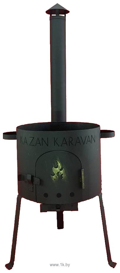 Фотографии Kazan Karavan Премиум с зольником и дымоходом 275мм 4-6л 2 мм