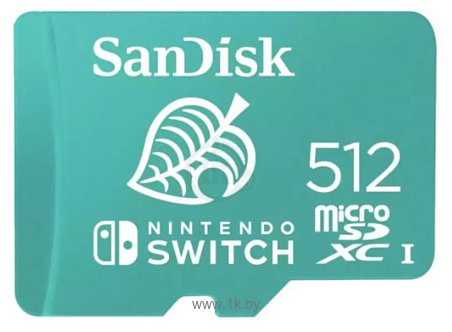 Фотографии SanDisk For Nintendo Switch microSDXC SDSQXAO-512G-GN3ZN 512GB