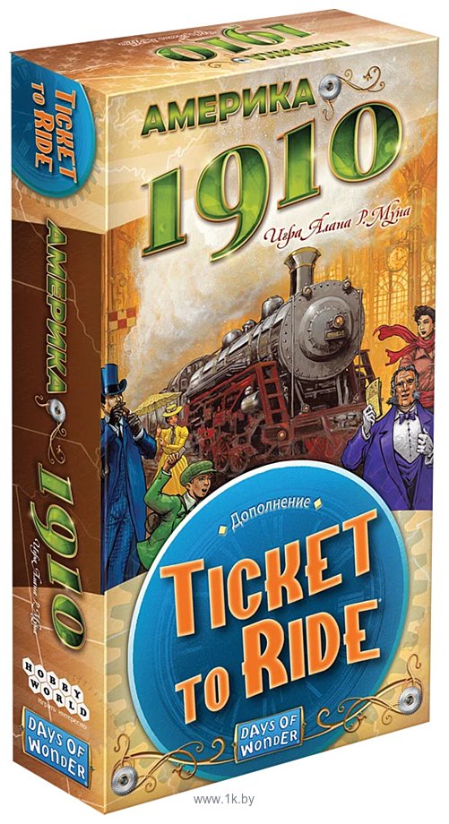 Фотографии Мир Хобби Ticket To Ride: Америка 1910 (дополнение)